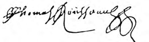 Image: Blowup of Thomas Rousseau Signature